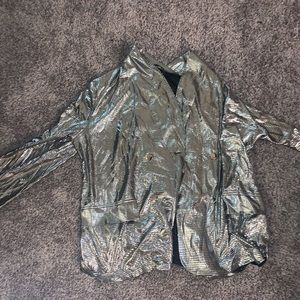 Shiny blazer